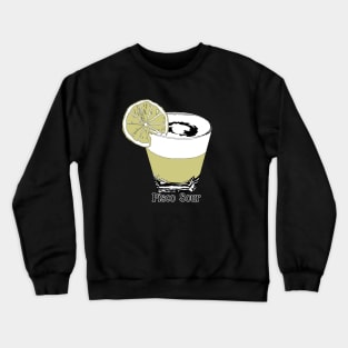 Pisco Sour Illustration Crewneck Sweatshirt